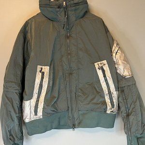 Jordan Engineered For Flight MA-1 Jacket M Green CD6054-303 Rare Sample New